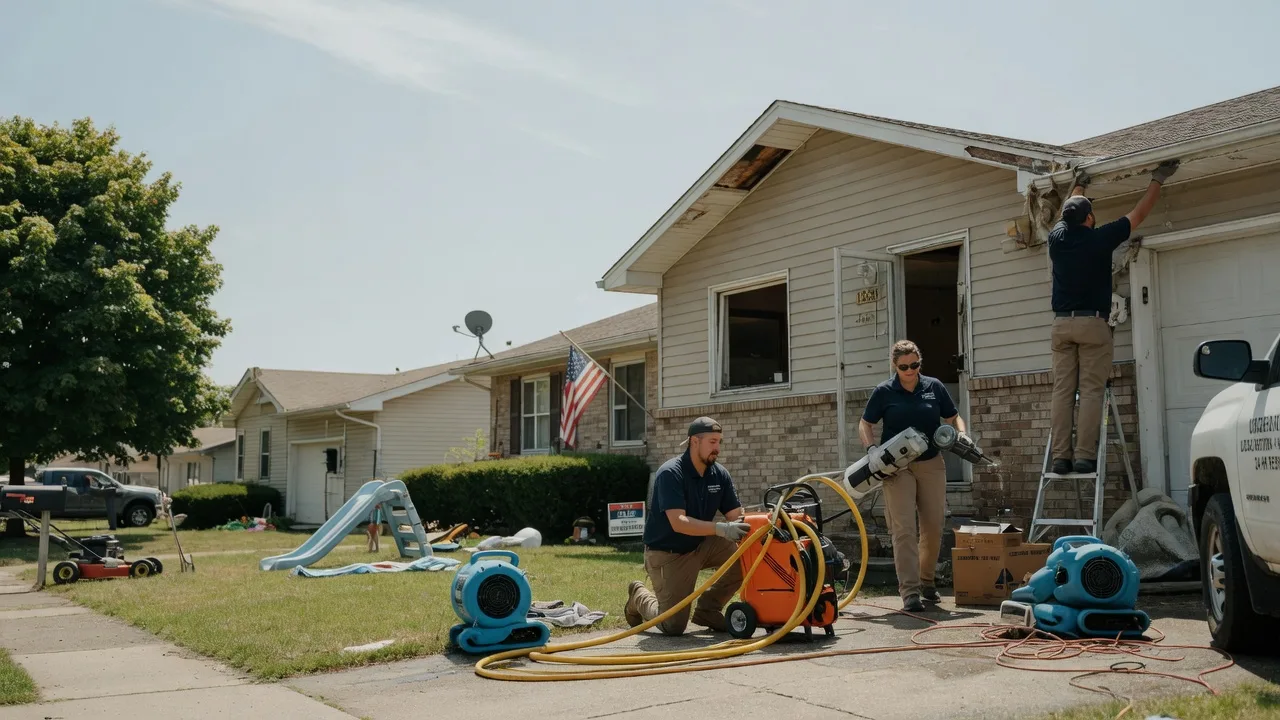 Water Damage Restoration in Manchester, IA near me